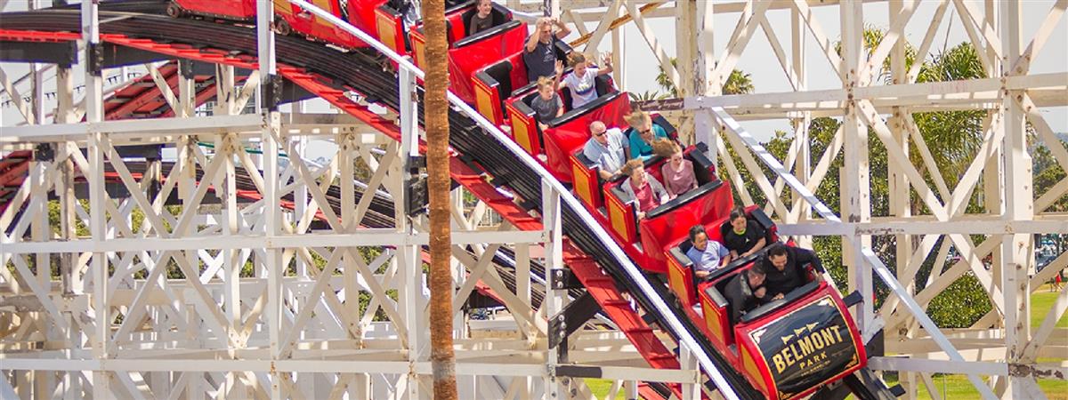 Belmont Park in San Diego, California