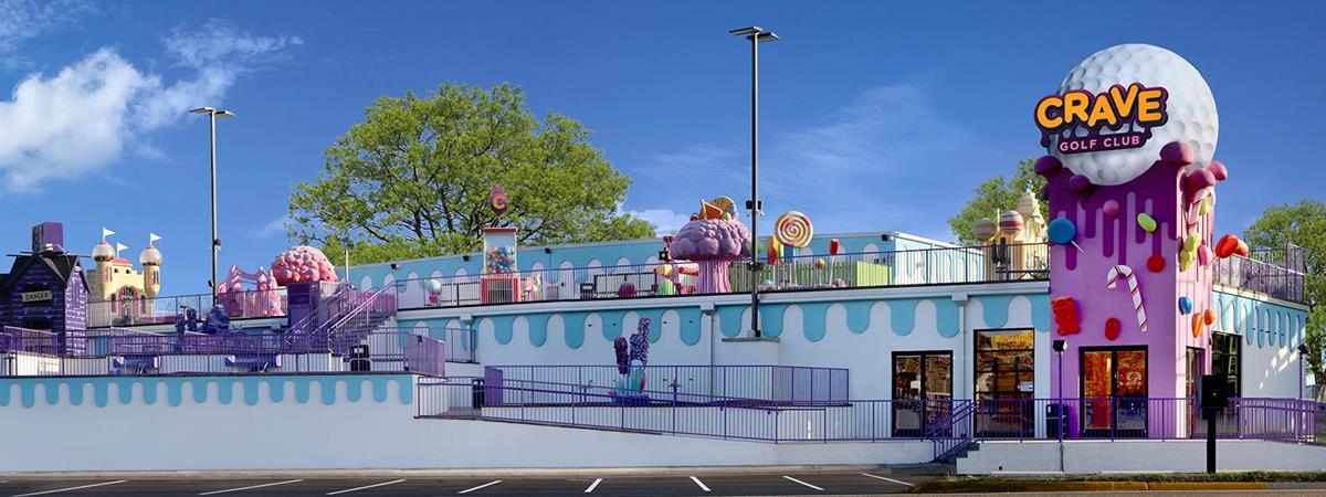 Crave Golf Club in Pigeon Forge, Tennessee