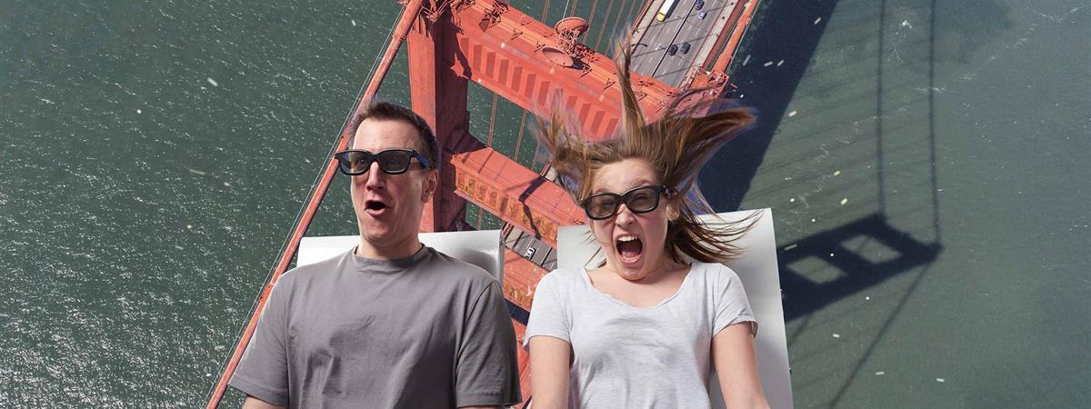 The FLYER Thrill Zone in San Francisco, California