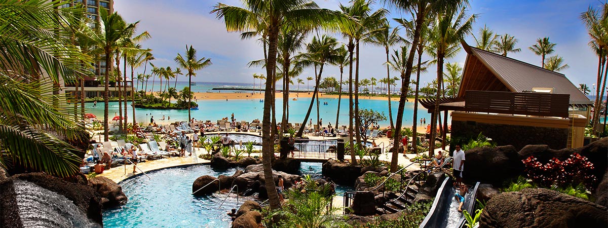 Hilton Hawaiian Village Waikiki Beach Resort in Honolulu, Hawaii
