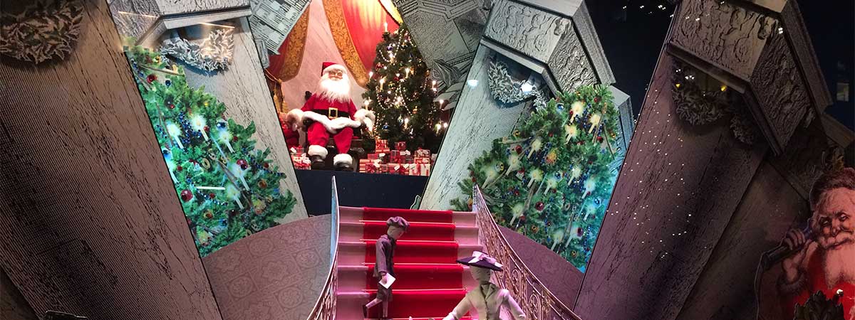 Holiday Lights & Movie Sites in New York, New York