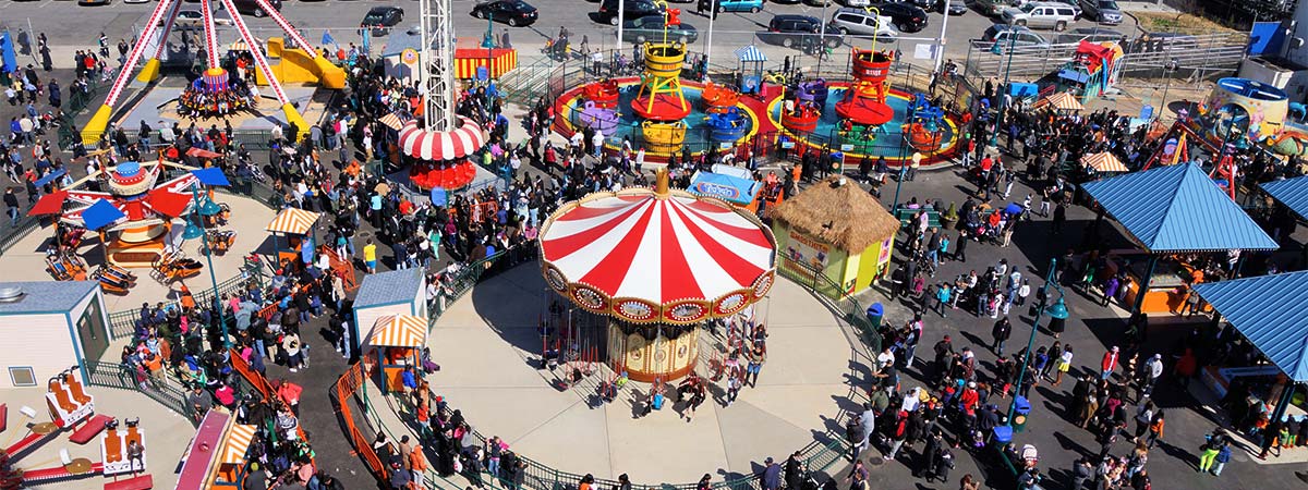 Luna Park in Coney Island in Brooklyn, New York