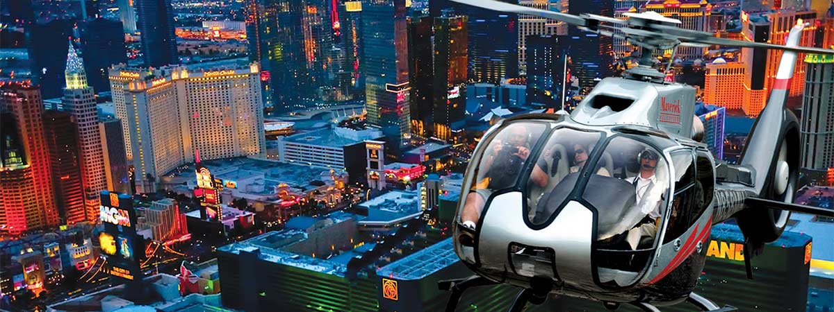 Vegas Views: Las Vegas Helicopter Night Flight in Las Vegas, Nevada