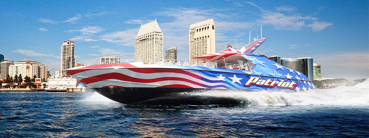 Patriot Jet Boat Ride in San Diego, California