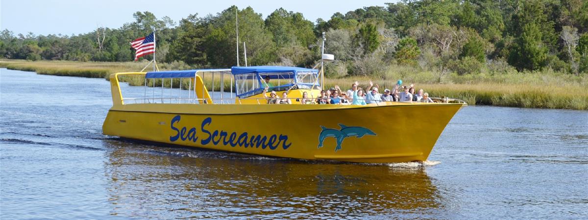 Sea Screamer - Myrtle Beach Dolphin Cruises in Little River, South Carolina