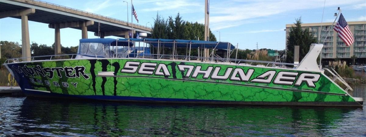 Sea Thunder- Myrtle Beach Dolphin Cruises in Little River, South Carolina