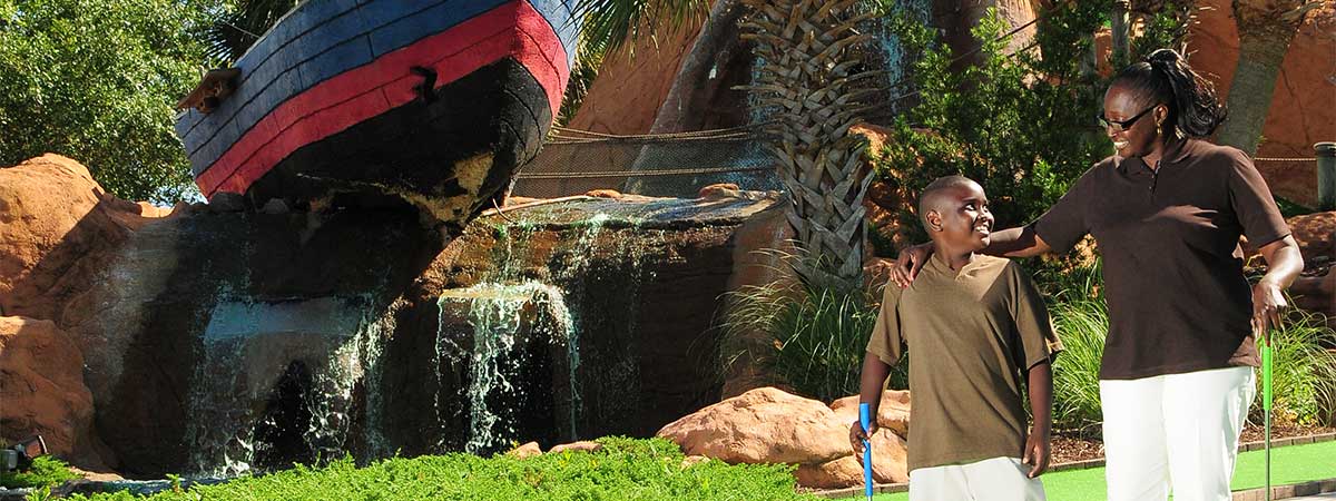 Shipwreck Island Adventure Golf in Myrtle Beach, South Carolina