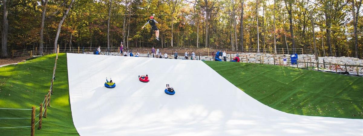 Snowflex Tubing Hill  in Walnut Shade, Missouri