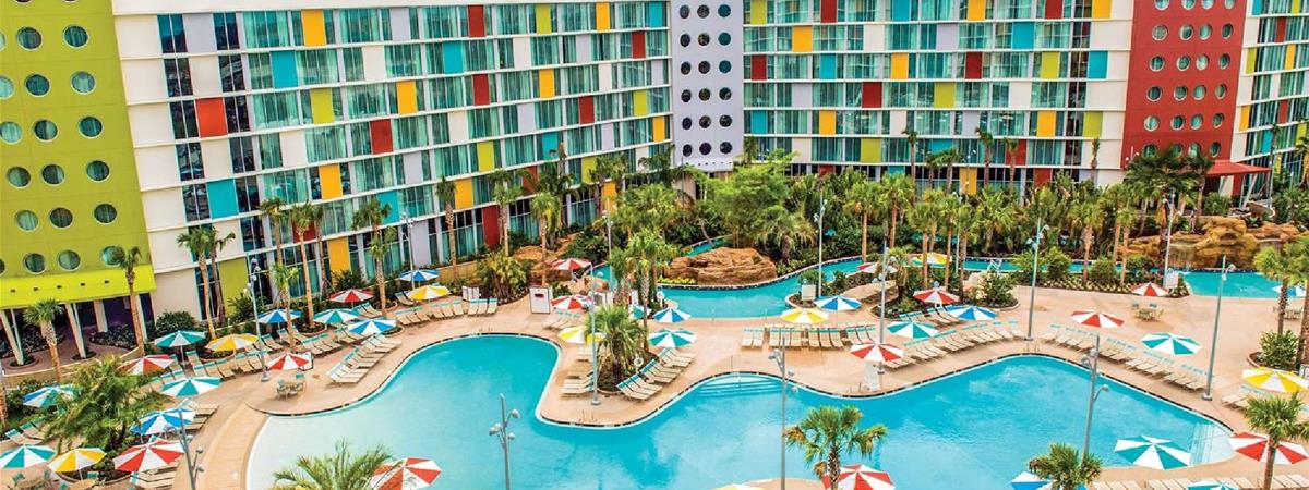 Universal's Cabana Bay Beach Resort in Orlando, Florida