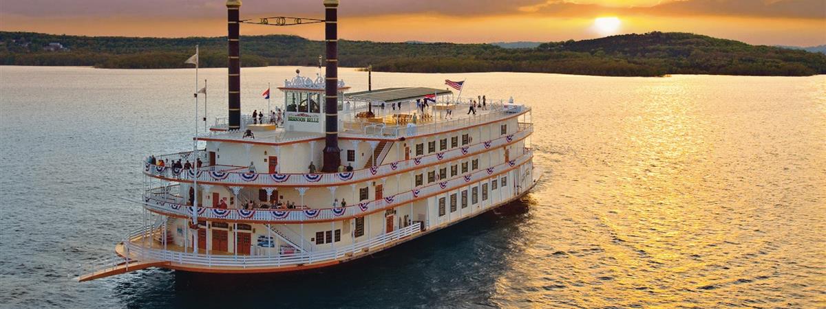 Silver Dollar City's Showboat in Branson, Missouri